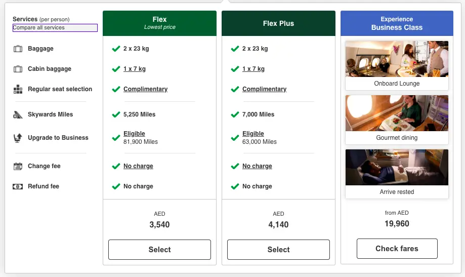 Emirates Airlines Tickets